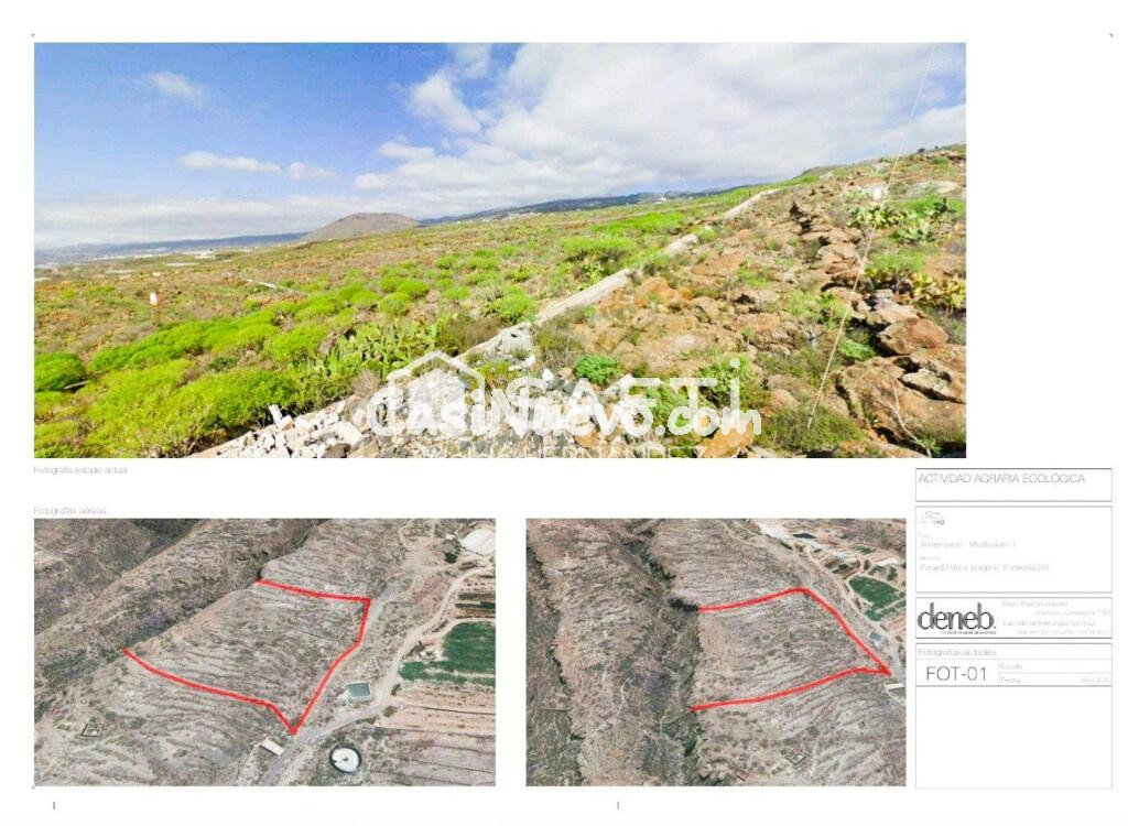 PARCELA RSTICA DE 15.249M2 JUNTO NCLEO URBANO DE TIJOCO BAJO, ADEJE, TENERIFE.