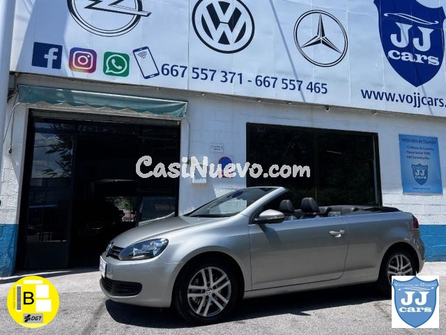 VOLKSWAGEN - Golf -  Cabriolet 2.0 TDI BlueMotion Tech.