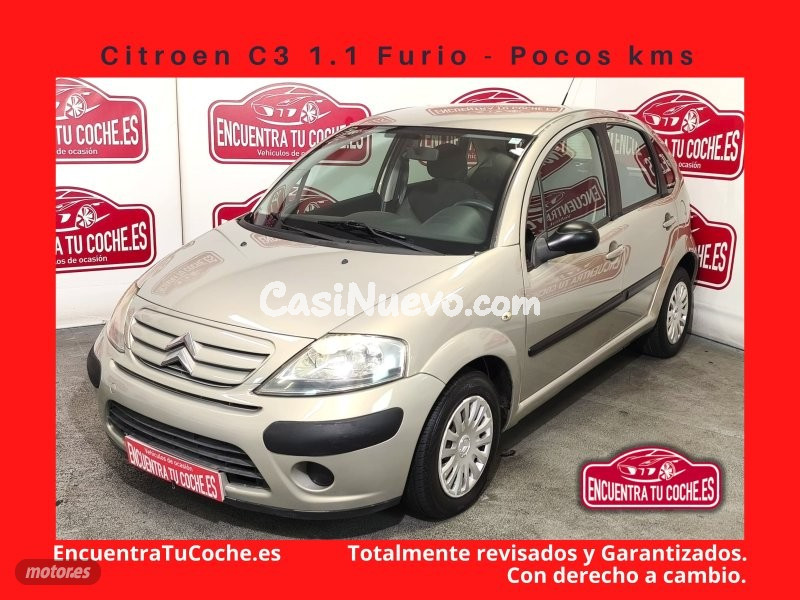 Citroen C3 1.1 Furio de 2007 con 56.236 Km por 5.990 EUR. en Tarragona