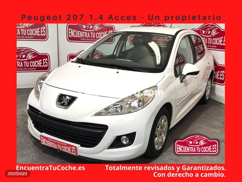 Peugeot 207 1.4 Acees de 2011 con 78.344 Km por 7.690 EUR. en Tarragona