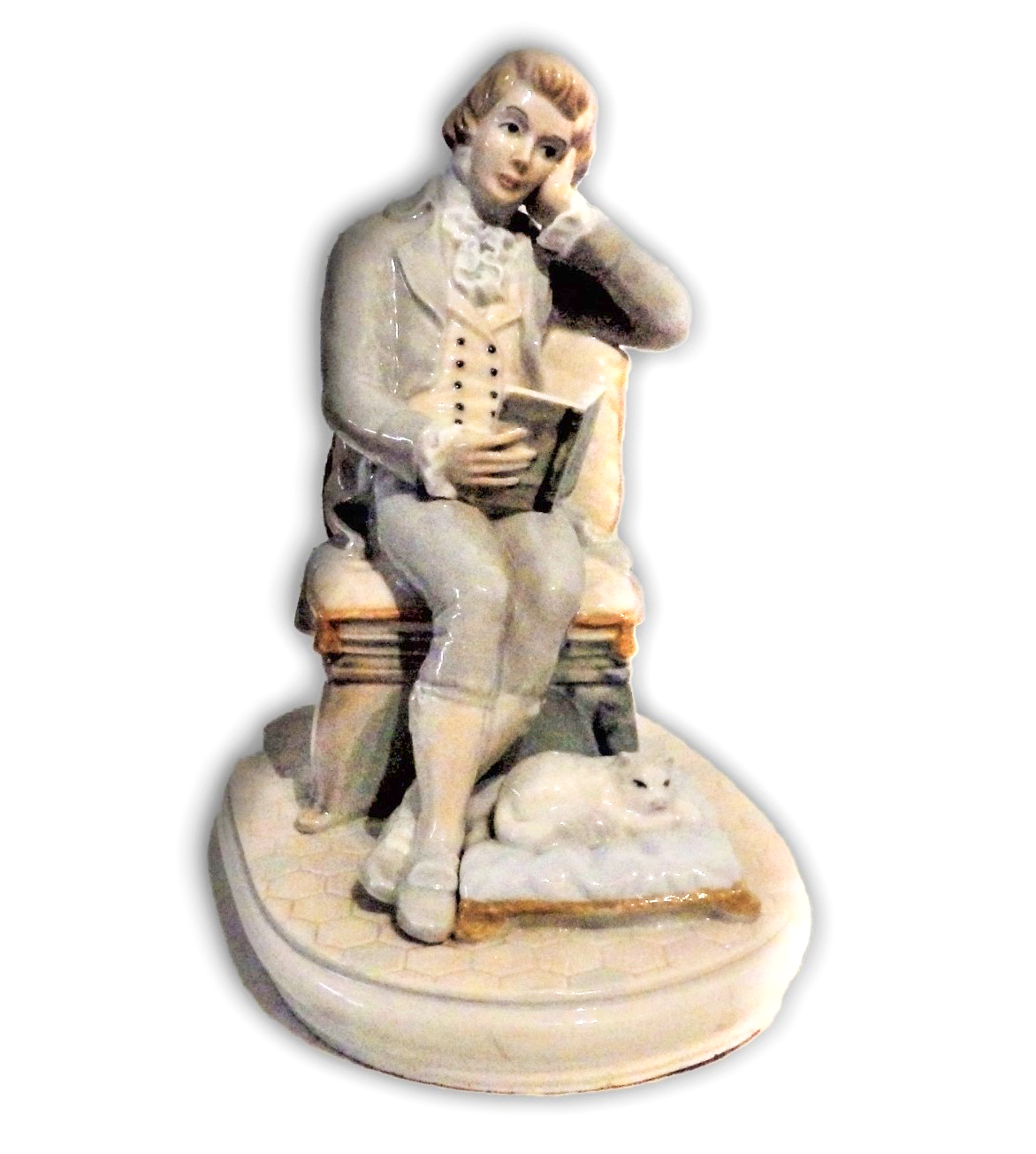 PAREJA DE FIGURAS PORCELANA BRILLO Estilo Lladro. 26 x 25 x 16 cm - foto 2