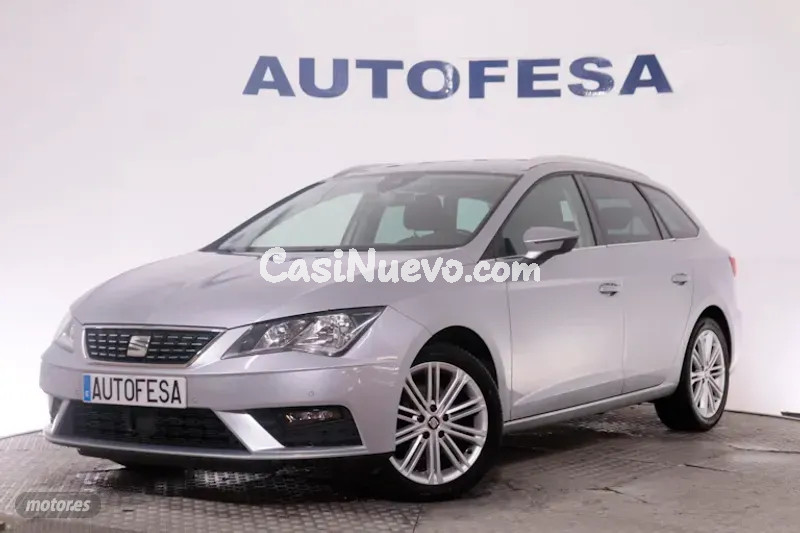 Seat Leon 1.5 TGI DSG ST XCELLENCE AUTO 130CV 5P # IVA DEDUCIBLE, PARKTRONIC de 2020 con 72.000 Km p...