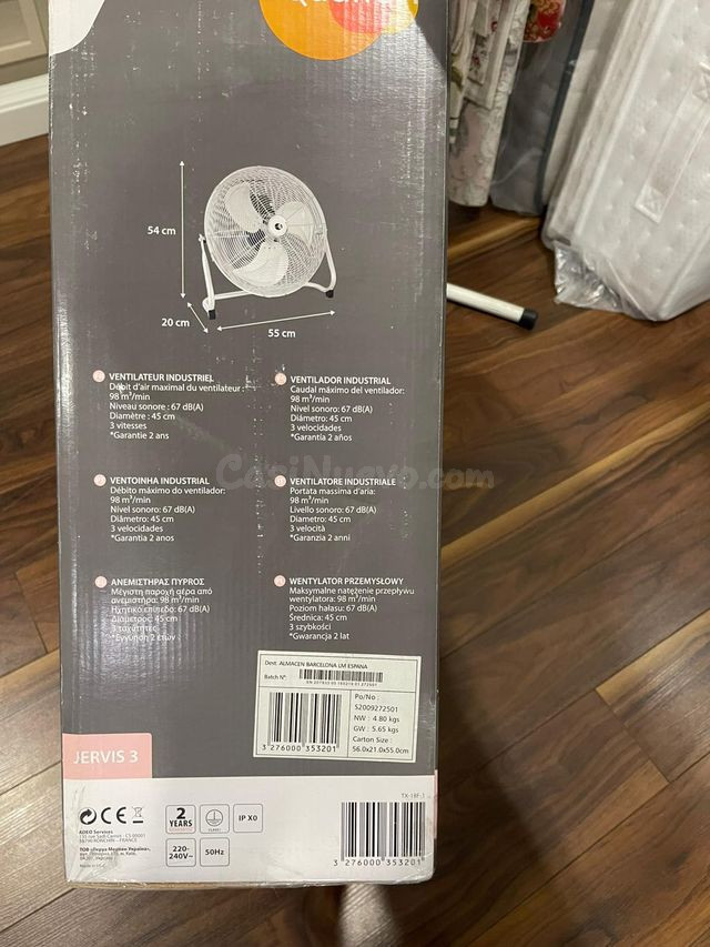 Ventilador Equation Jervis 3 120W - foto 3
