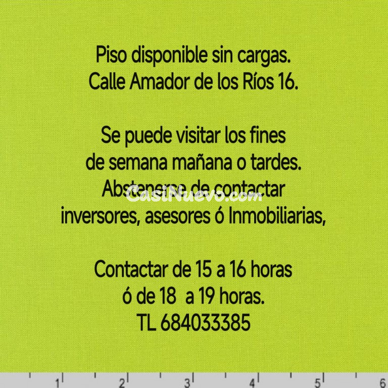 Piso en Venta en Sevilla Sevilla NERVION