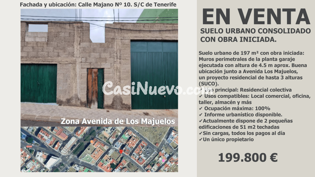 Solar urbano en Venta en Santa Cruz De Tenerife Santa Cruz de Tenerife