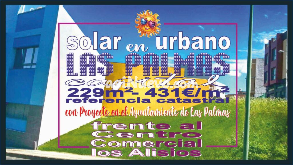 Solar urbano en Venta en Palmas De Gran Canaria, Las Las Palmas TAMARACEITE
