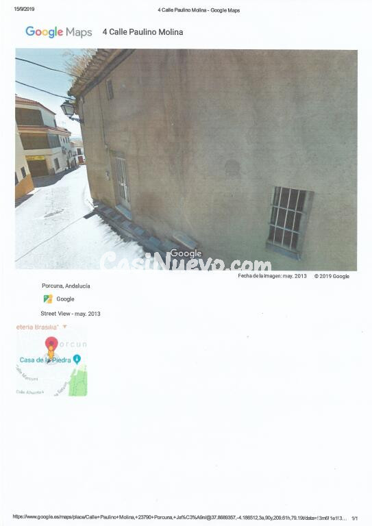 Solar urbano en Venta en Porcuna Jaén