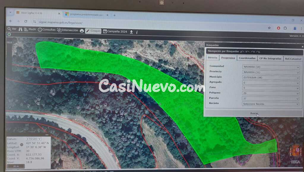 Suelo rústico en Venta en Saigots Navarra