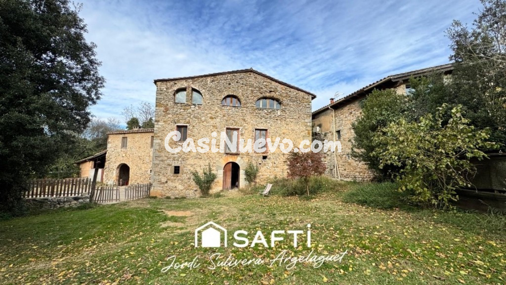 UNA FINCA ÚNICA EN LA GARROTXA CON UN POTENCIAL INIGUALABLE