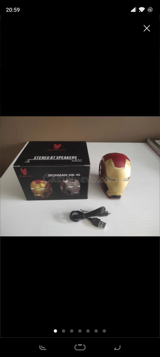 Altavoz Bluetooth Iron Man MK 46.