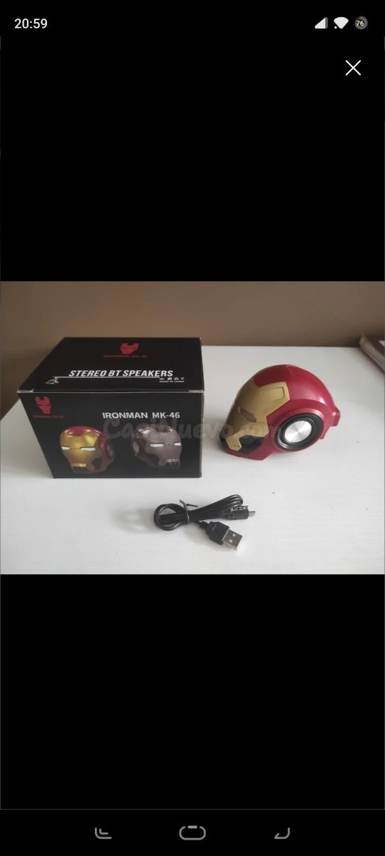 Altavoz Bluetooth Iron Man MK 46. - foto 2
