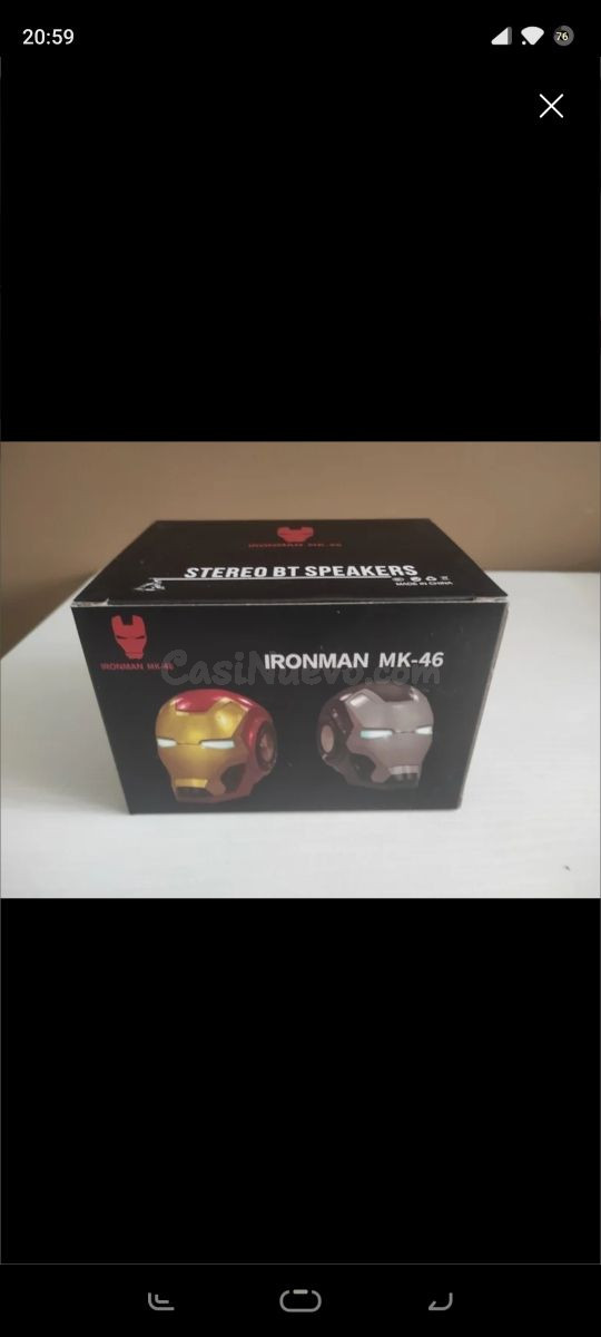 Altavoz Bluetooth Iron Man MK 46. - foto 5