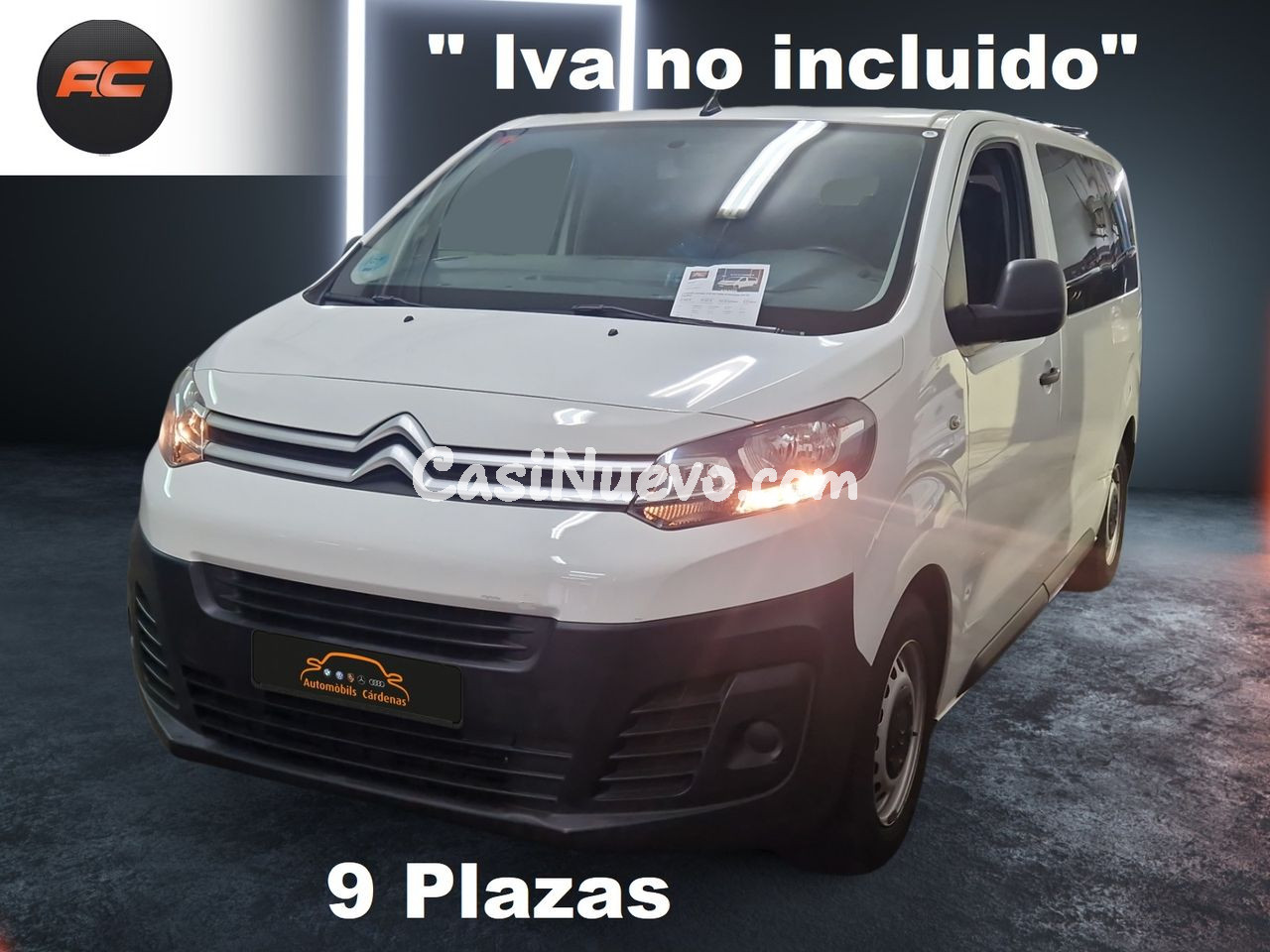 Citroën Jumpy 1.5 HDI 120CV TALLA M 9 PLAZAS CONFORT