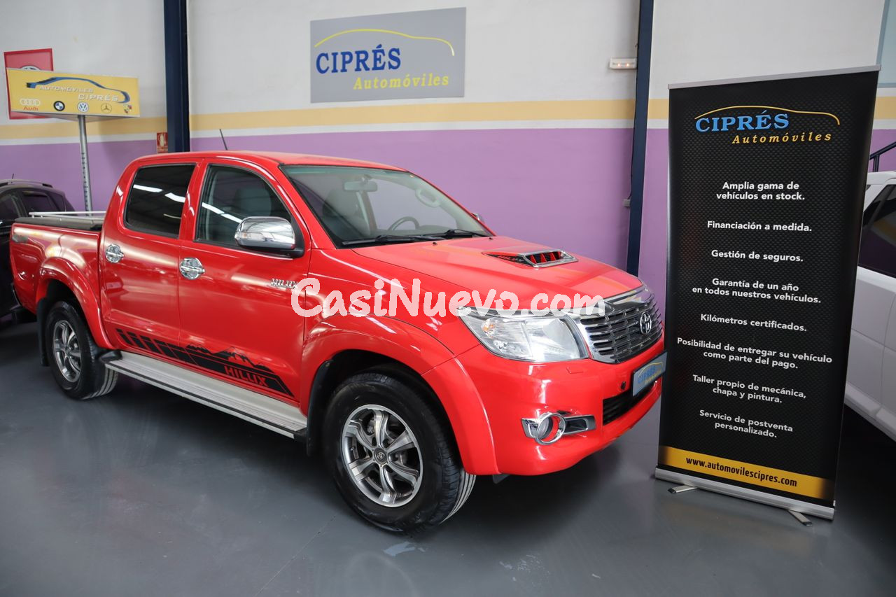 Toyota Hilux 3.0 D-4D Doble Cabina 170cv 4x4 AUTOMÁTICO