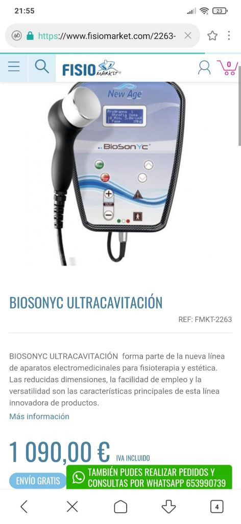 Maquina Biosonyc - foto 2