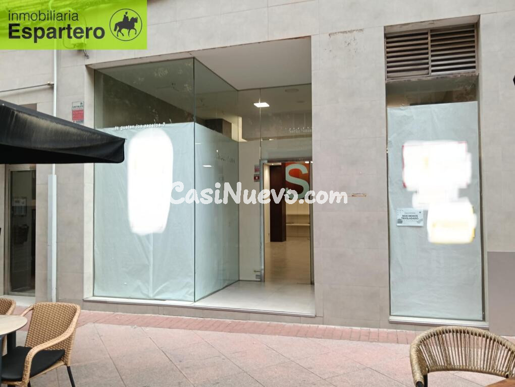 Amplio Local Comercial en el centro de Logroño