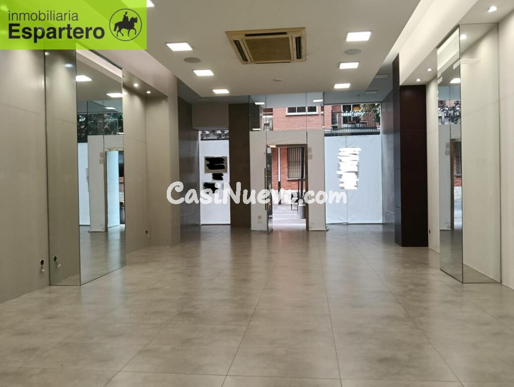 Amplio Local Comercial en el centro de Logroño
