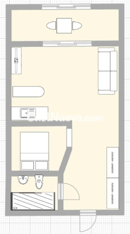 Magnífico apartamento renovado con terraza y licencia turística – Frente al mar
