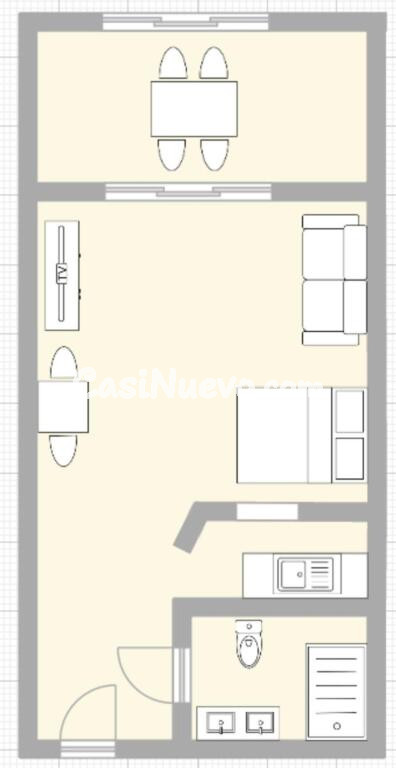 En venta: espectacular estudio frente al mar con licencia turística