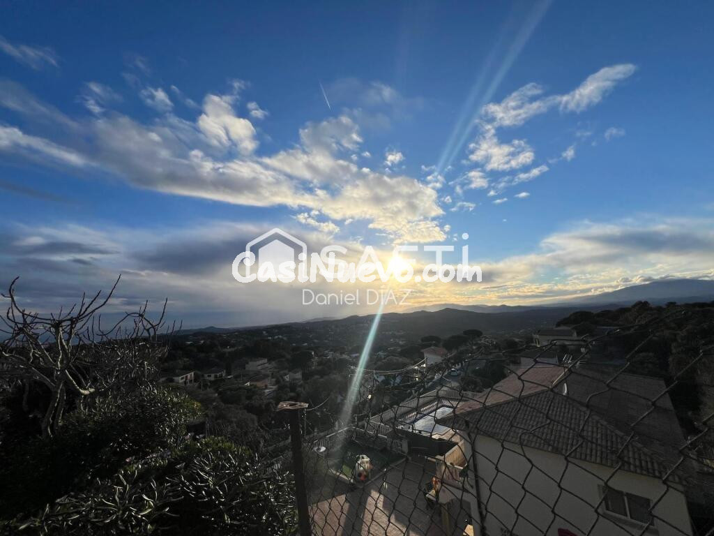 Casa con increíbles vistas.