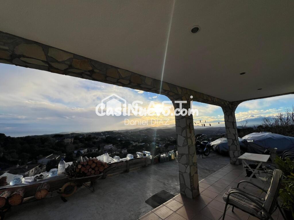 Casa con increíbles vistas.