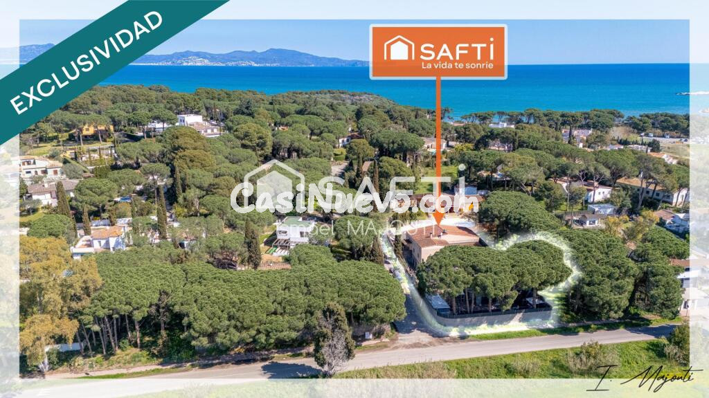 Casa Exclusiva a 400 Metros de las Playas de Sant Martí d’Empúries en la Costa Brava.
