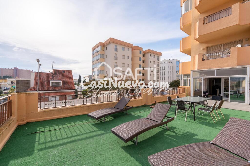 Apartamento luminoso con amplia terraza y vistas despejadas