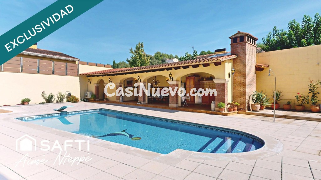 EXCLUSIVO CHALET - VISTAS PANORAMICAS - EXCEPCIONAL ESPACIO EXTERIOR