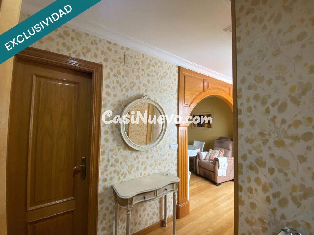 Piso exclusivo de 240m2 construidos y 179m2 útiles en una sola vivienda por planta y espectaculares vistas a la ría de Vigo.