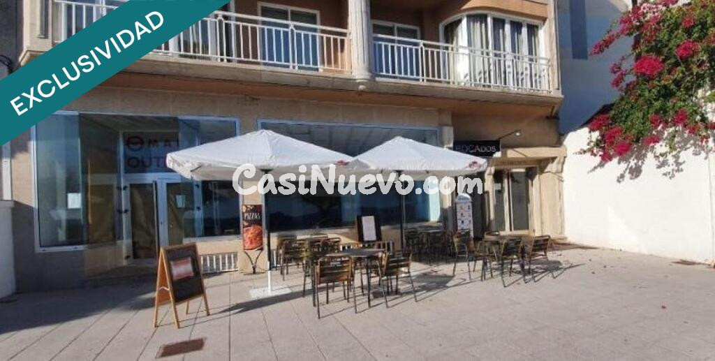 Local comercial en Sanxenxo- Playa de Silgar.