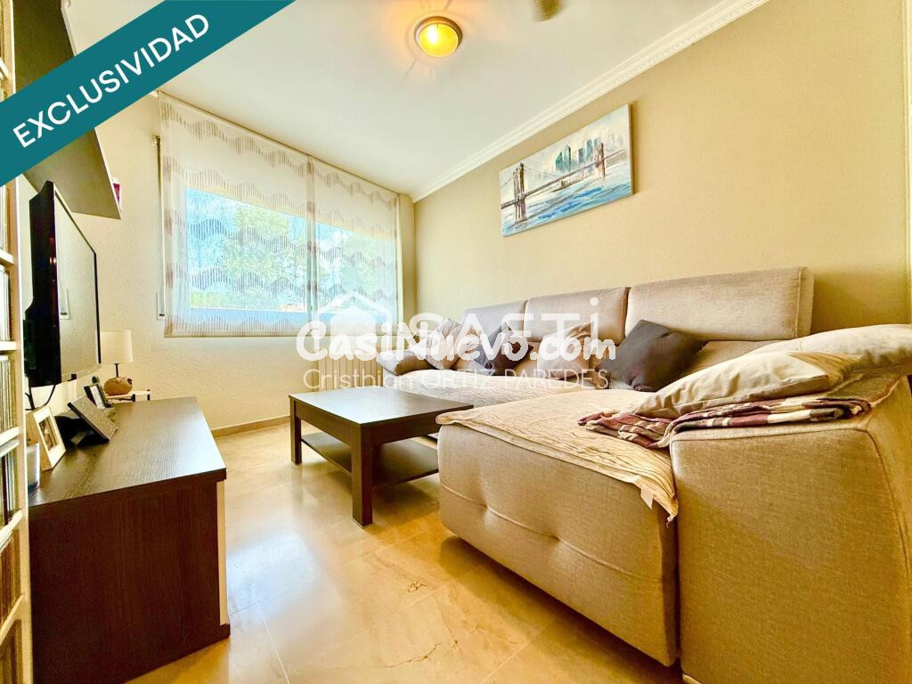 Bajo reformado con terraza interior en Blanes