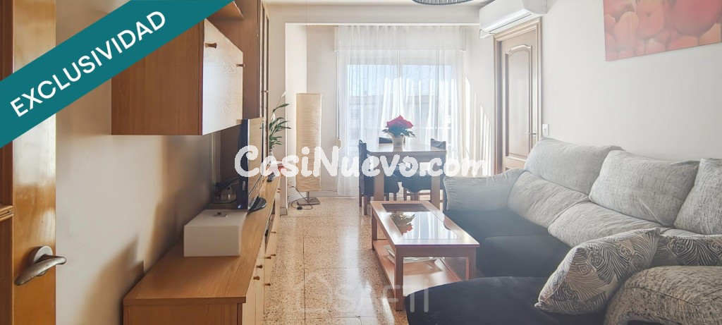 Piso confortable y soleado, con balcón