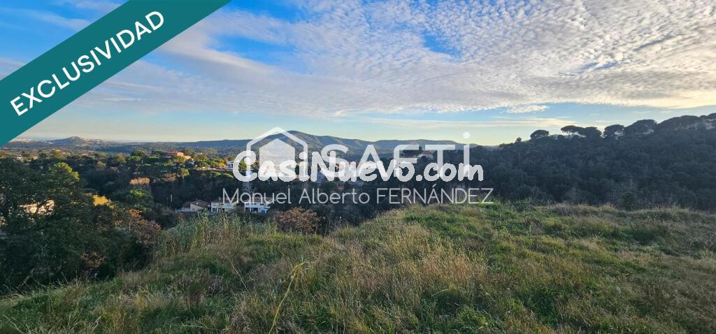 Más de 800 m² para construir tu sueño