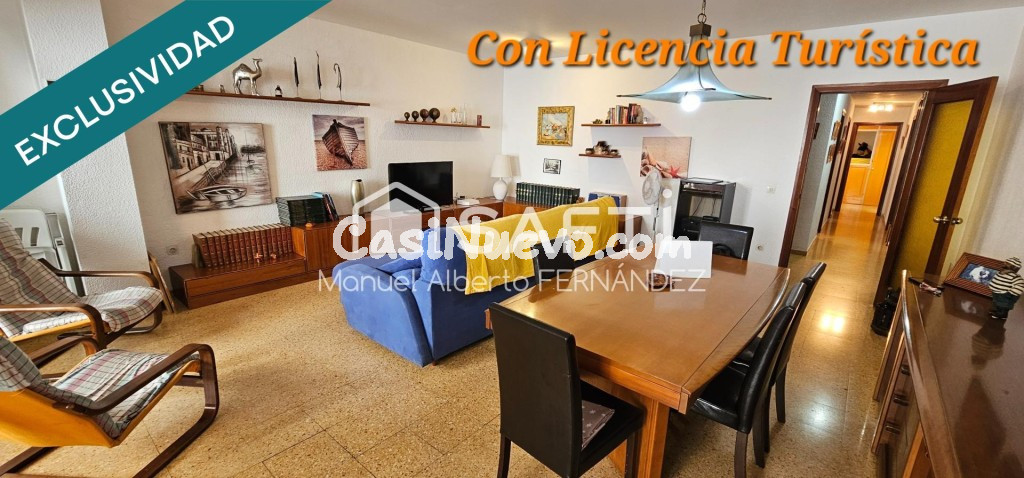 Oportunidad; Gran piso con licencia turística cerca de la playa en Lloret de Mar