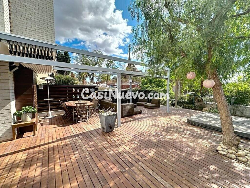 Espectacular Casa con jardín y vista en la Bonanova