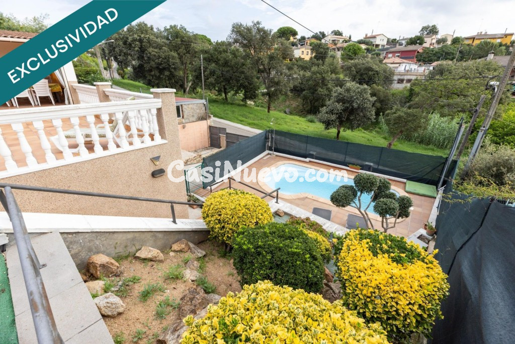 Casa de una sola planta en Fogars de la Selva