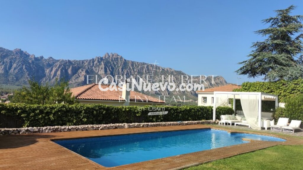 EXCEPCIONAL CASA DE LUJO A 40KM DE BARCELONA CON VISTAS INCREIBLES A MONTSERRAT