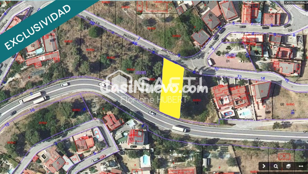 PARCELA URBANA 576M2 EN CASTELLBISBAL.