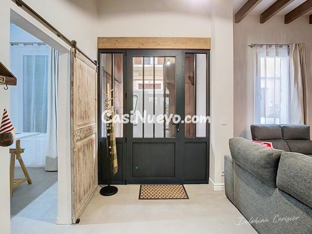 Encantadora casa de pueblo reformada con Patio