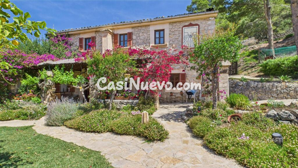 S'Arraco: Finca excepcional con piscina privada