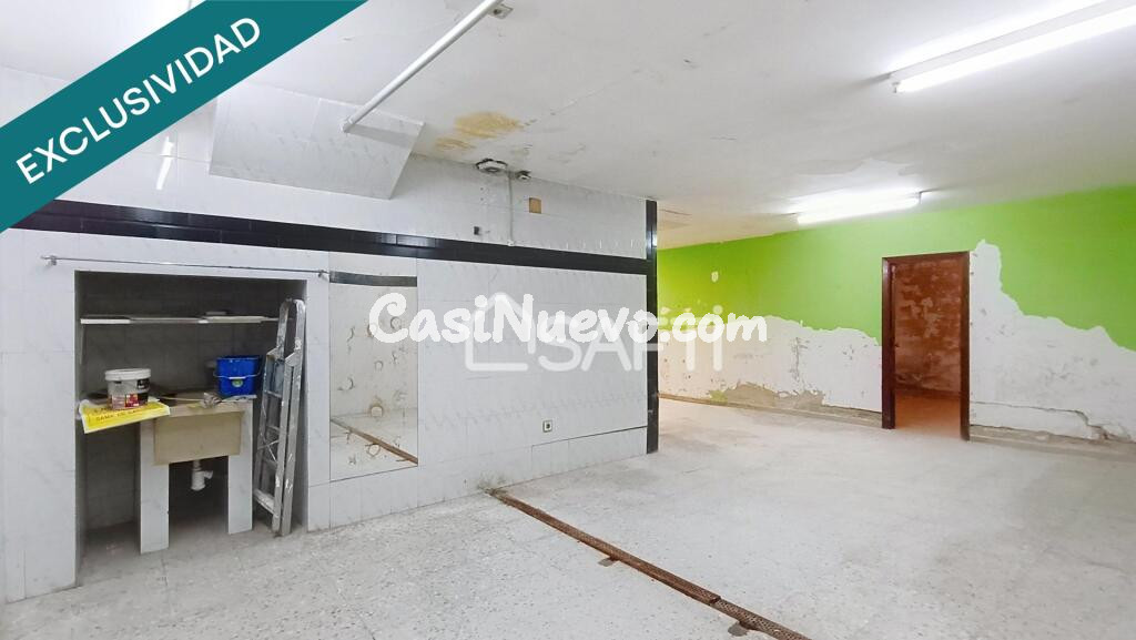 Amplio local: dos locales independientes en Sama