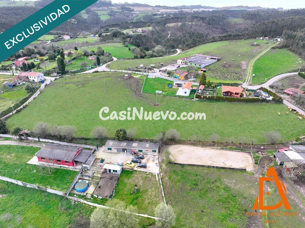 Finca parcelable y edificable a solo 15 minutos de Gijón y Oviedo