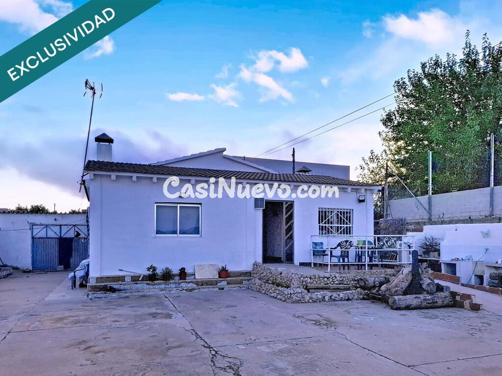 OPORTUNIDAD! CASA DE CAMPO CON PISCINA Y TERRENO EN CERDÁ