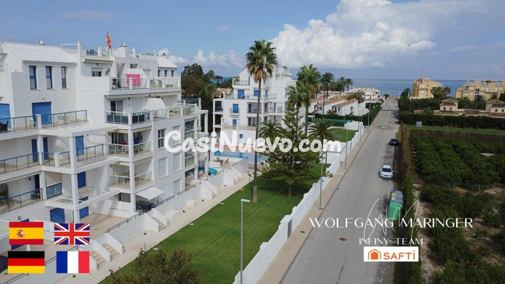 Apartamento luminoso a 300 metros de la playa