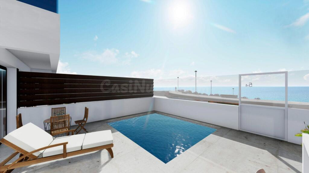 APARTAMENTOS EN PRIMERA LÍNEA DE PLAYA OBRA NUEVA ISLA PLANA - foto 5