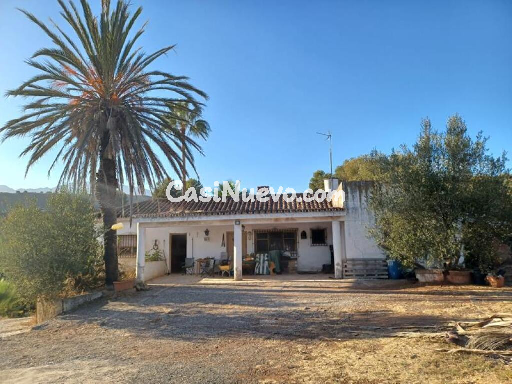 ESTUPENDA PARCELA AGRÍCOLA CON CASA MUY CERCA DEL PUEBLO DE ESTEPONA
