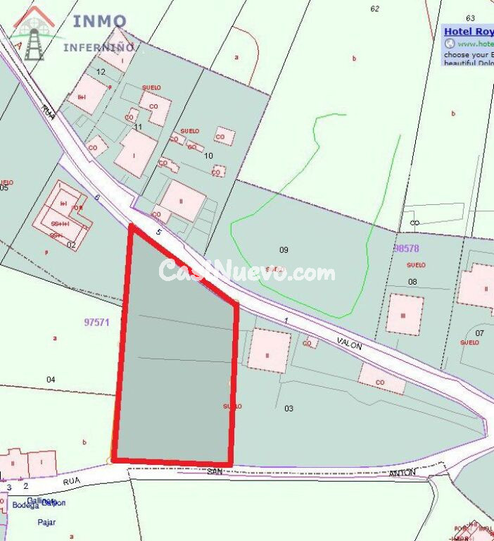 Solar urbano en Venta en Cabana, A La Coruña Ref: 1306