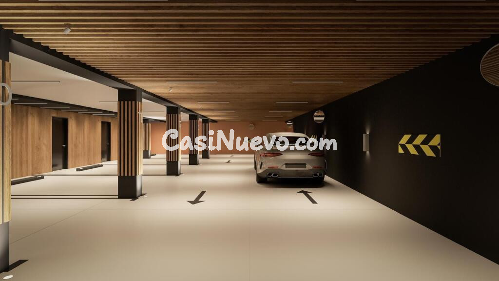 Proyecto de 17 plazas de garaje y 25 Trasteros