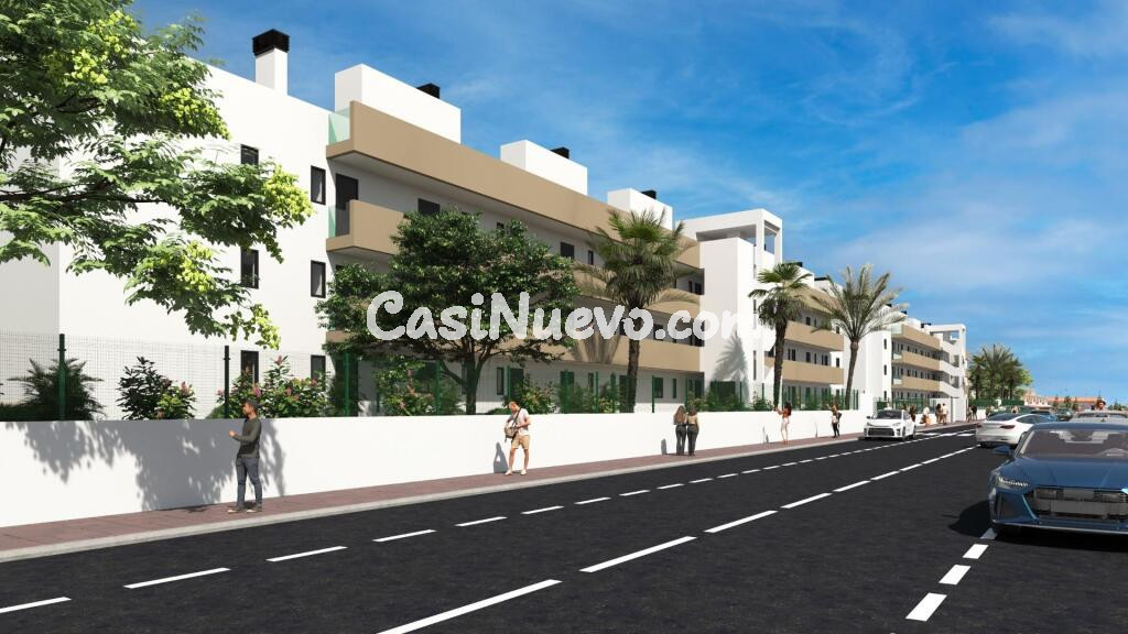 Nuevo Residencial Frente a La Serena Golf en Los Alcázares – Apartamentos y Villas de Obra Nueva