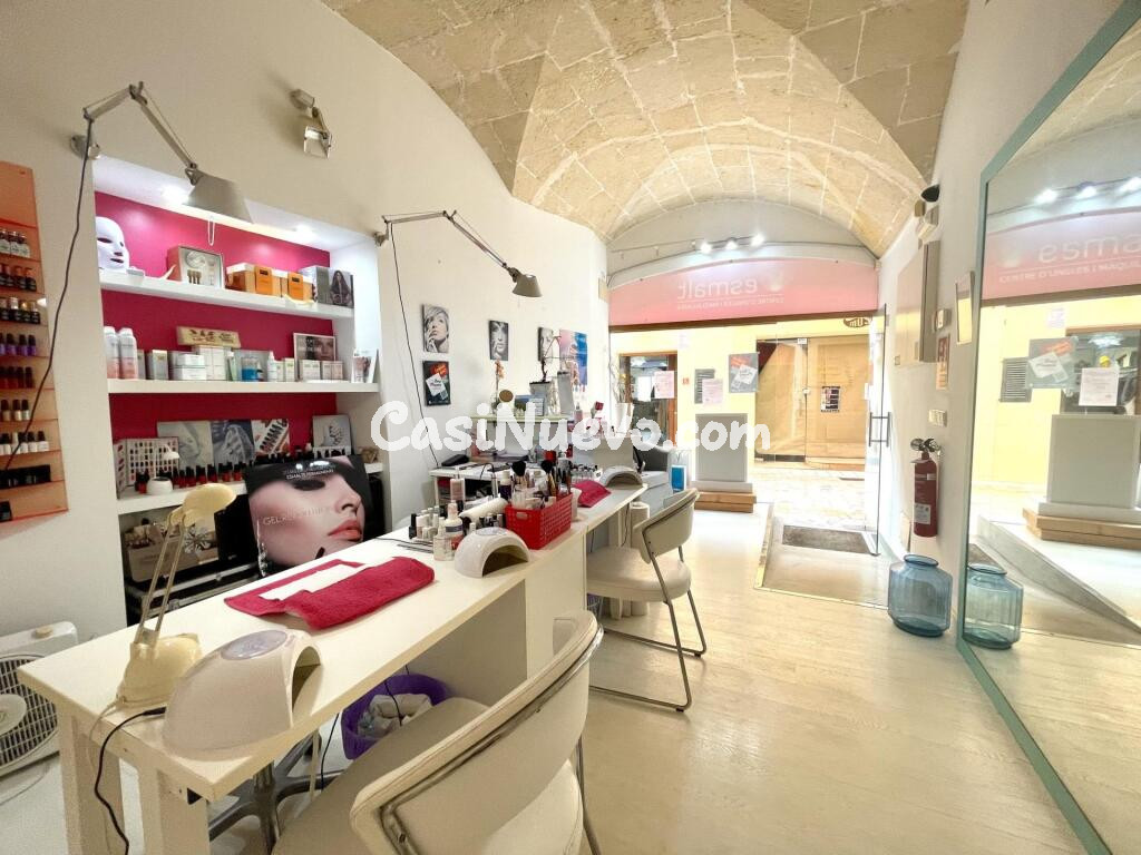 Traspaso Centro de Estética en Zona Centro – Ciutadella de Menorca